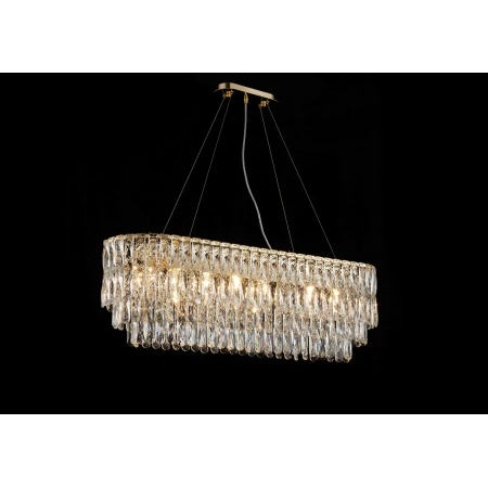 NW075-L1000*W300*H340 H GOLD OVAL (1) Люстра (в 2-х коробках) NW 