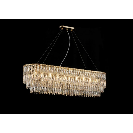 NW075-L1200*W300*H340 H GOLD OVAL (1) Люстра (в 2-х коробках) NW 