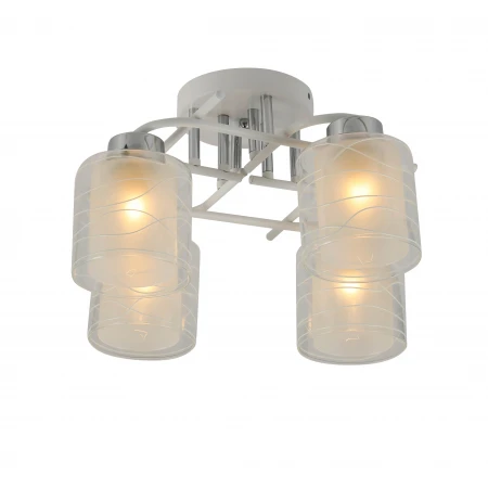 07378/4 WHITE+CHROME (2) Люстра (RL) # 
