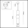 Подвесной светодиодный светильник Odeon Light Sakra 4074/5L Подвесной светодиодный светильник Odeon Light Sakra 4074/5L