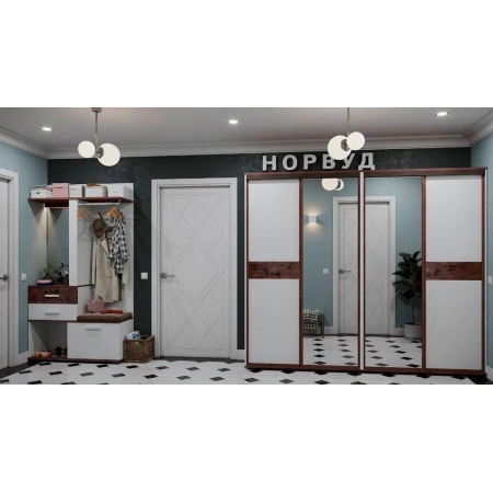 Стенка для прихожей Норвуд