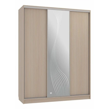 Шкаф-купе Бассо 1-600 волны 1