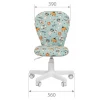 Стул компьютерный Chairman Kids 105 белый пластик Стул компьютерный Chairman Kids 105 белый пластик