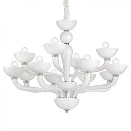 Люстра Ideal Lux CASANOVA SP12 BIANCO CASANOVA