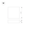 Потолочный светодиодный светильник Arlight SP-Quadro-S175x175-16W Day4000 034784 Потолочный светодиодный светильник Arlight SP-Quadro-S175x175-16W Day4000 034784