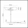 Настольная лампа Odeon Light Fluent 4858/10TL
