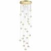 Подвесная светодиодная люстра Odeon Light Crystal 5008/120L Подвесная светодиодная люстра Odeon Light Crystal 5008/120L