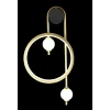 Бра Crystal Lux Rodrigo AP20W Led Black/Gold