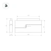Трековый светодиодный светильник Arlight Mag-Orient-Flat-Fold-S230-12W Day4000 034662(1) Трековый светодиодный светильник Arlight Mag-Orient-Flat-Fold-S230-12W Day4000 034662(1)