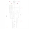 Настенный светильник Garda Decor 62GDM-81008