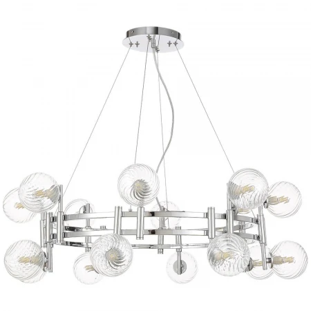 Подвесная люстра Crystal Lux Luxury SP16 Chrome