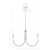 Подвесная люстра Freya Branches FR5253PL-08BS