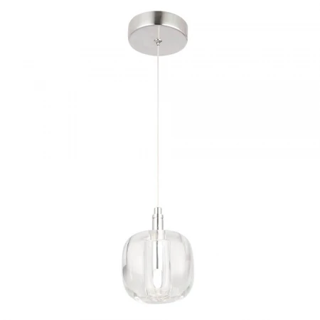 Подвесной светильник Crystal Lux Box SP1 Chrome/Transparent
