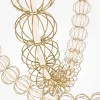 Подвесной светодиодный светильник Maytoni Golden Cage MOD216PL-L55G3K Подвесной светодиодный светильник Maytoni Golden Cage MOD216PL-L55G3K