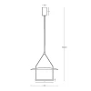 Подвесной светодиодный светильник Maytoni Ambience MOD280PL-L30B3K