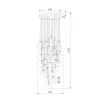 Подвесная люстра TK Lighting 10099 Nilos
