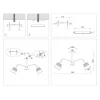 Потолочная люстра Ambrella light Traditional Modern Losk TR4740