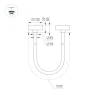 Подвесной светодиодный светильник Arlight SP-Tropic-Surface-R18-L1200-18W Warm3000 043402