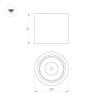 Потолочный светодиодный светильник Arlight SP-Dice-R77-10W Day4000 046625 Потолочный светодиодный светильник Arlight SP-Dice-R77-10W Day4000 046625