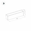 Трековый светодиодный светильник Arlight Mag-Flat-25-L800-24W Day4000 046336