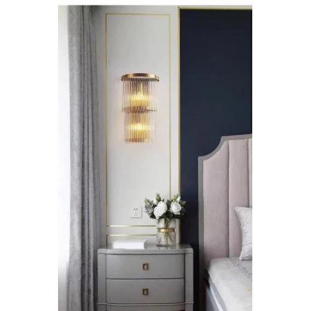 Бра Alfa Light F2024-59 E14*2 Титан