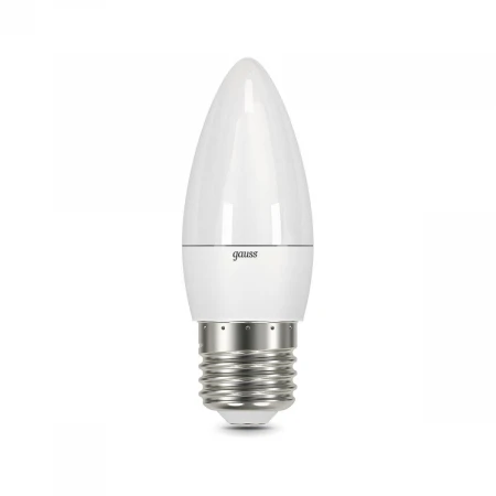 Лампа светодиодная Gauss E27 6.5W 3000К матовая 103102107