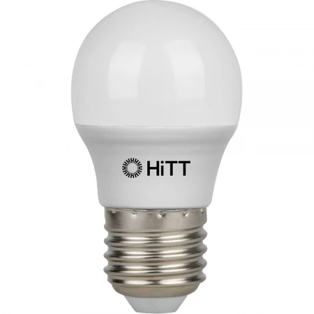 Лампа HiTT-PL-G45-9-230-E27-3000