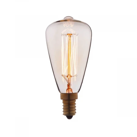 Лампа накаливания E14 60W прозрачная 4860-F