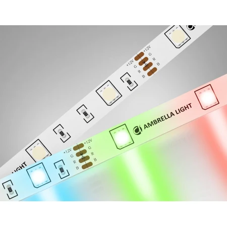 Светодиодная лента Ambrella Light 7,2W/m 30LED/m 5050SMD RGB 5M GS2201