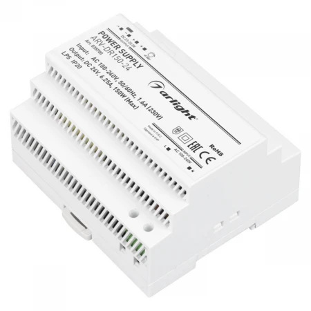 Блок питания Arlight ARV-DR150-24 24V 150W IP20 035700
