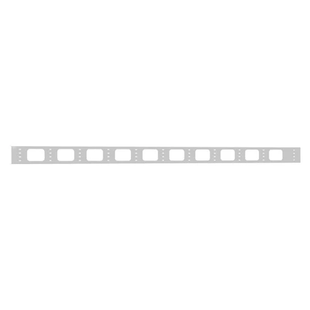 Органайзер кабельный вертикальный для стойки внешний с окнами 42U серия EKF PROxima ITACOV42