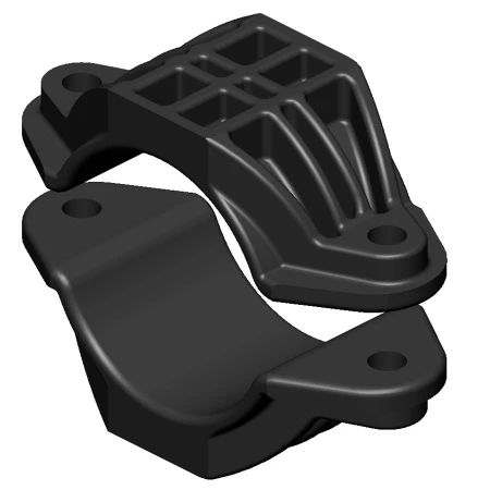 Одиночное кабельное крепление D 85-105 мм EKF scc85105