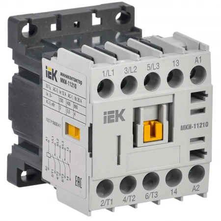 Миниконтактор МКИ-11210 12А 110В/АС3 1NO IEK KMM11-012-110-10