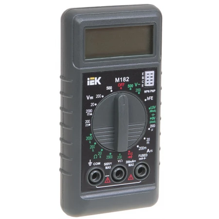 Мультиметр цифровой COMPACT M182 IEK TMD-1S-182