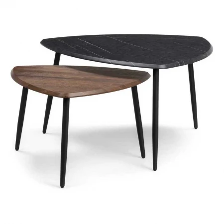 Комплект журнальных столиков Woodville Лойс (2шт) 516569