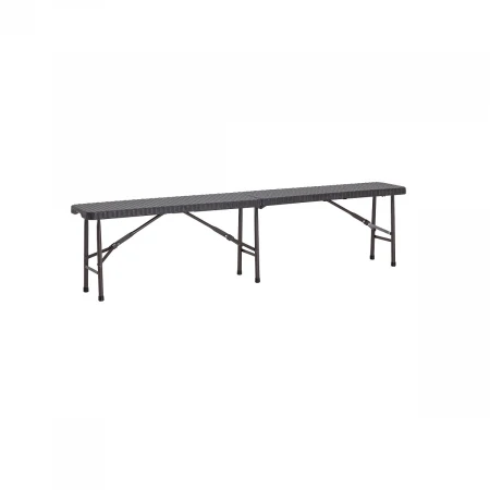 Складная скамья Stool Group 182х28х43см коричневая TZD183