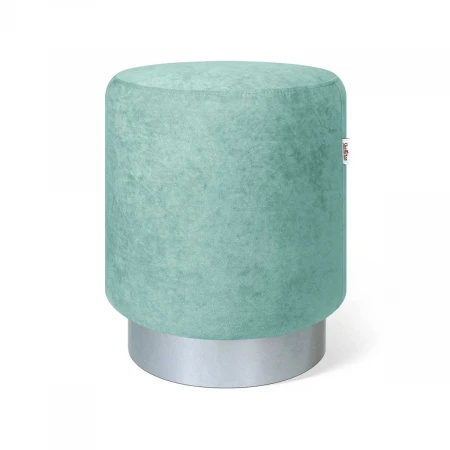 Пуф Sheffilton SHT-B8 нежная мята/хром лак 2052751103