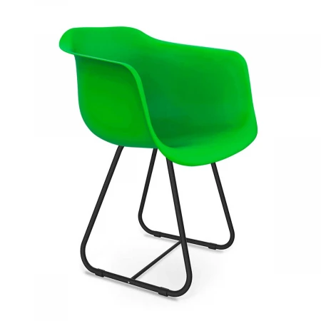 Стул Sheffilton SHT-ST31/S38 зеленый/черный муар 1592469001