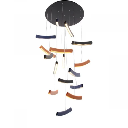 Подвесная светодиодная люстра Mizi'en Slim MZ31505-16-multi