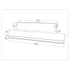 Трековый светодиодный светильник Ambrella Light Track System Magnetic 220V GL1331