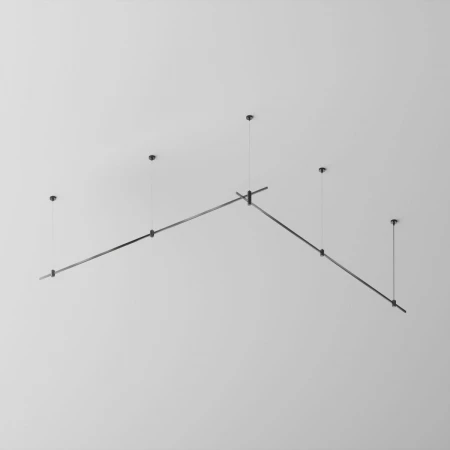 Основание на тросовых подвесах Hang для трековых светильников Maytoni Technical Flarity TFC-Flar-H06-B