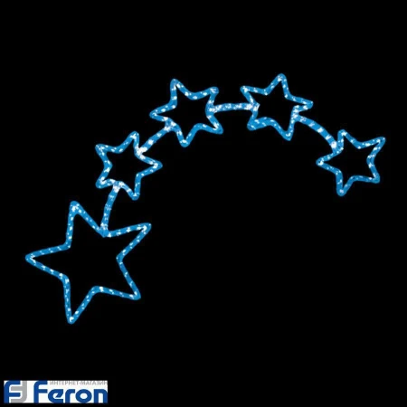 Световая фигура "лазурный звездопад", lt010