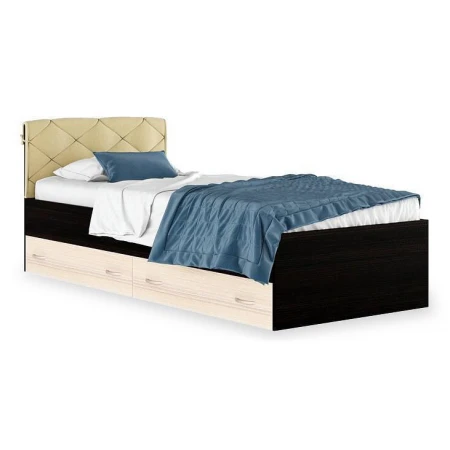 Кровать односпальная Виктория-П с матрасом 2000х900