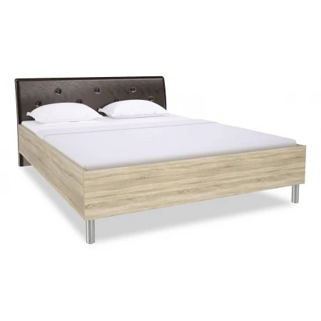 Кровать двуспальная Ирма СТЛ.143.06 дуб сонома