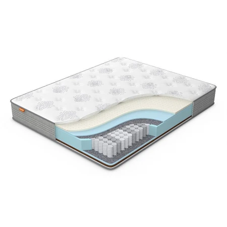 Матрас полутораспальный Comfort Duos Middle/Hard (Grey) 1900х1200