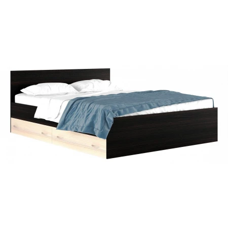 Кровать двуспальная Виктория с матрасом 2000x1800