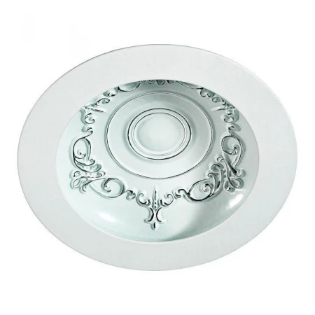 Встраиваемый светодиодный светильник белый/хром gesso 9w 3000k