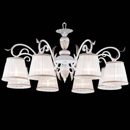 Люстра Natali Kovaltseva 11389/8C WHITE GOLD IRIS