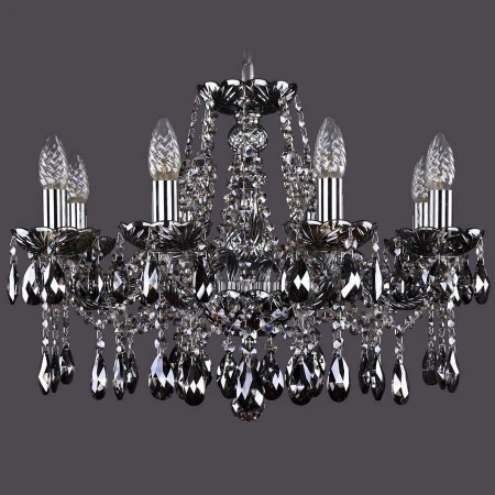 Хрустальная люстра Bohemia Ivele Crystal 1413/8/200/Ni/M731