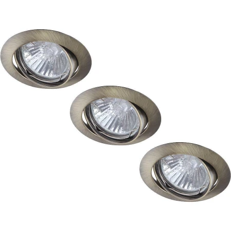 Точечный светильник Arte Lamp A2105PL-3AB Basic